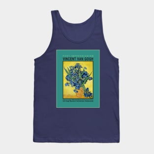 Vase with Irises by Van Gogh Tank Top